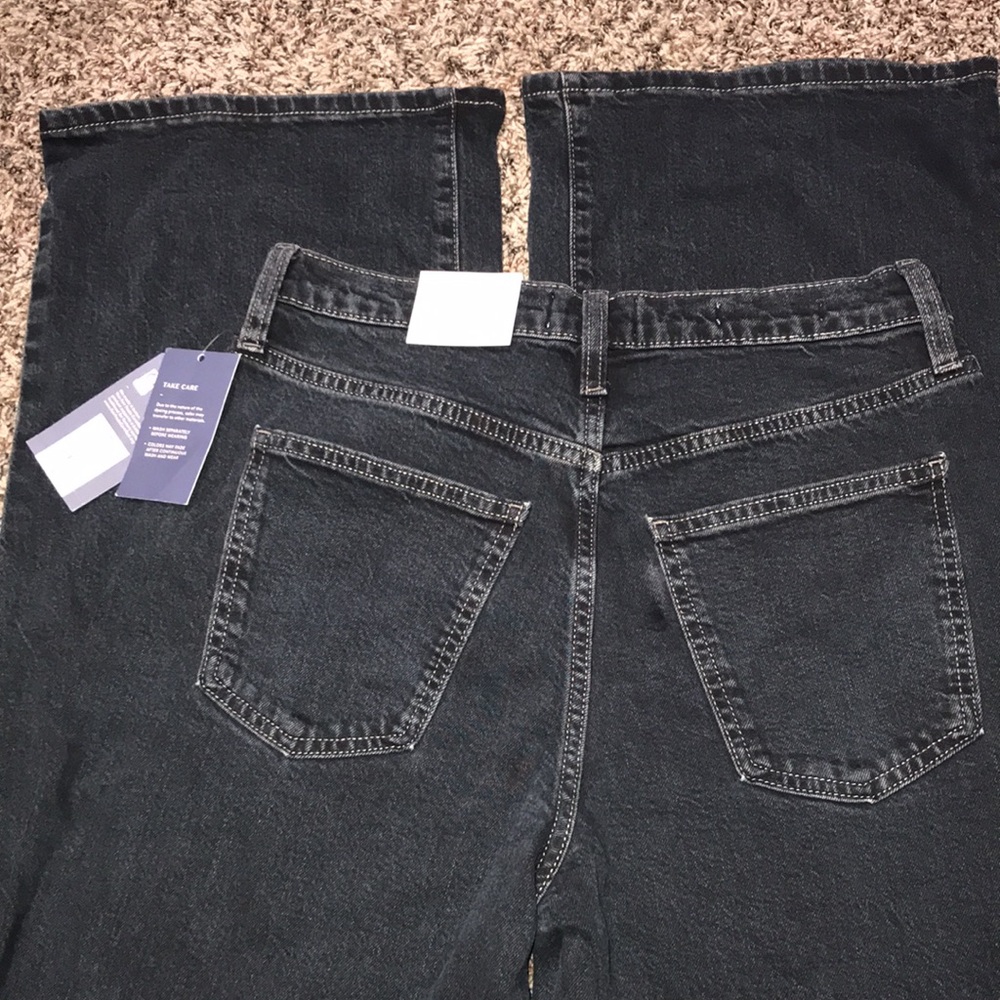 🐠Universal Thread Womans Dark Wash High Rise Wide Leg Relaxed Jeans Size 6 | NWT - Picture 4 of 7